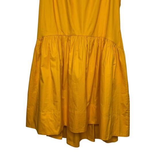 English Factory Shade High Low Midi Dress Gingham Strap Drop Waist size Small - Picture 4 of 7